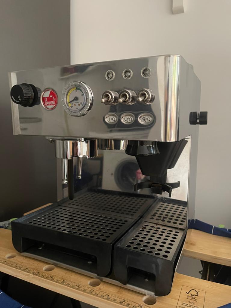 La Pavoni Domus Bar, Witgoed en Apparatuur, Koffiezetapparaten, Ophalen of Verzenden, Espresso apparaat