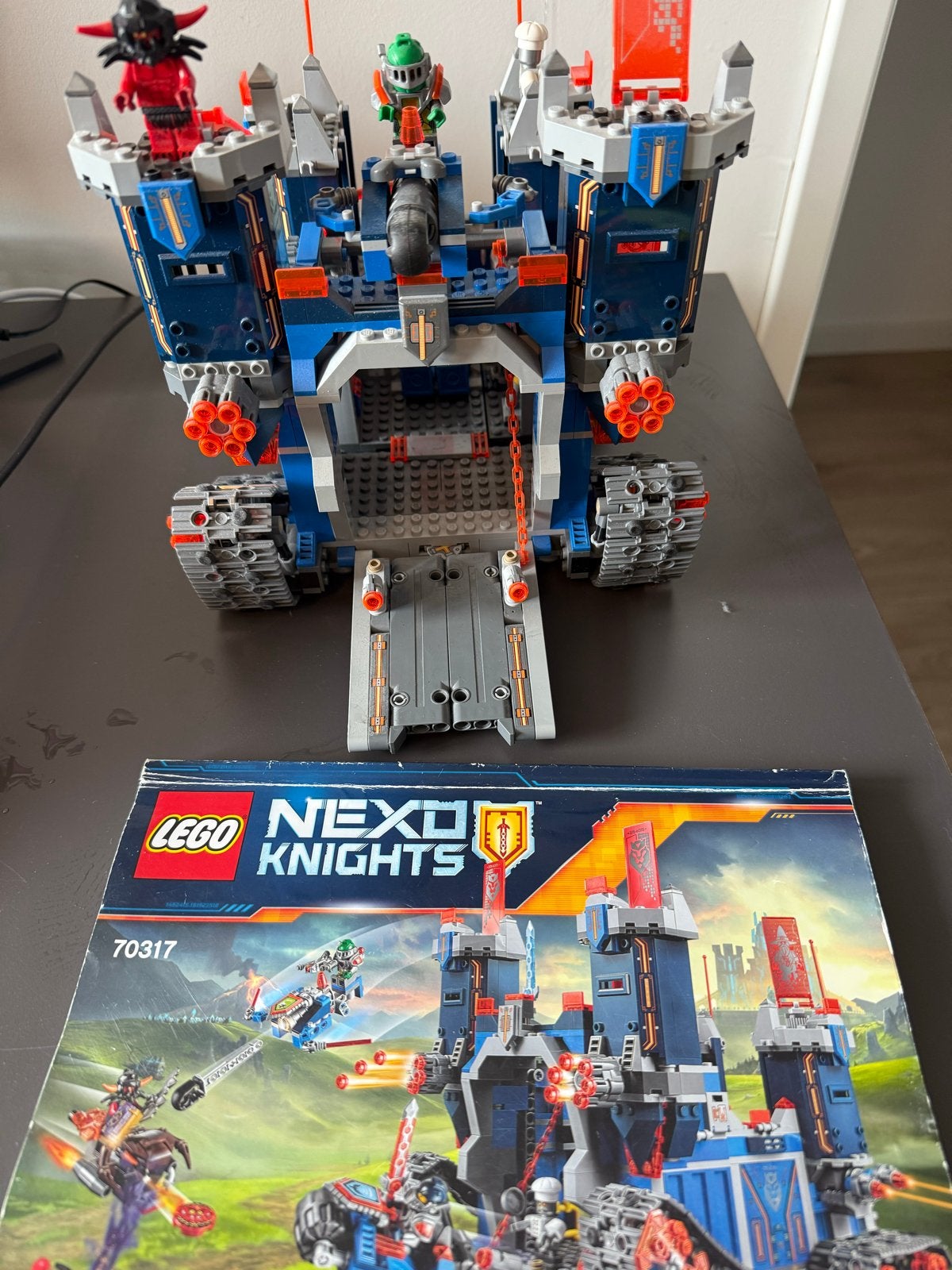 LEGO Nexo Knights 70317 Fortrex, Kinderen en Baby's, Speelgoed | Duplo en Lego, Gebruikt, Lego, Ophalen of Verzenden, Compleet