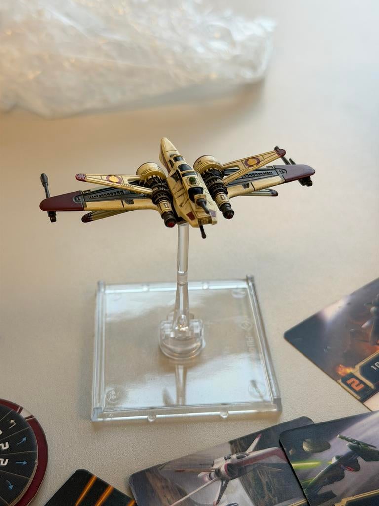 Star Wars X-Wing ARC-170 Starfighter Republic Miniature set, Ophalen of Verzenden, Zo goed als nieuw, H, H