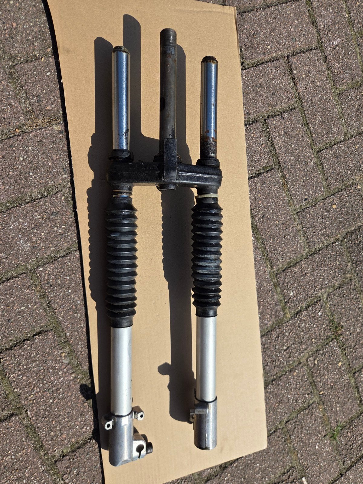 Kreidler voorvork vanaf 1973., Fietsen en Brommers, Brommeronderdelen | Kreidler, Ophalen, Gebruikt, Frame