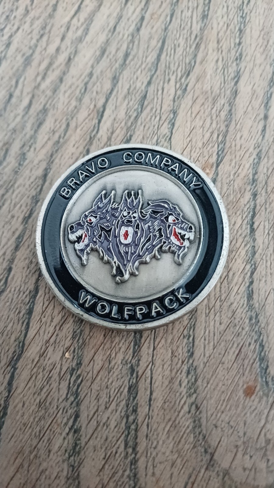 challenge coin, Ophalen