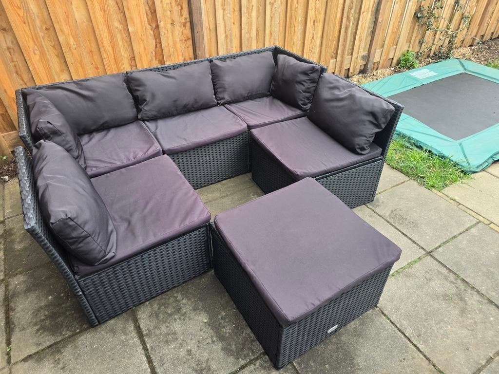 Loungeset tuin, Tuin en Terras, Tuinsets en Loungesets, Gebruikt, Ophalen