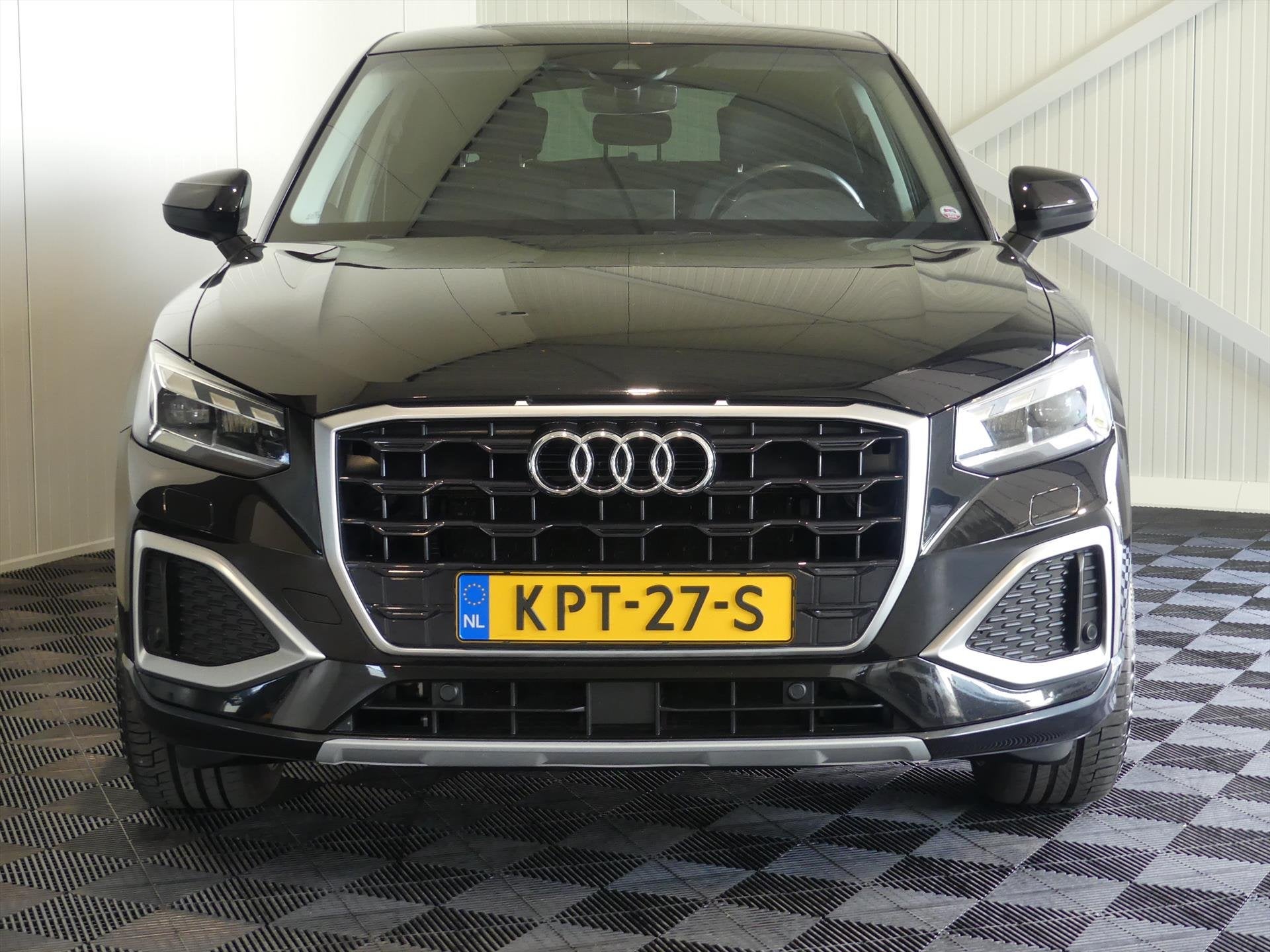 Audi Q2 35 TFSI 150PK PRESTIGE AUTOMAAT CAMERA/ADAP.CRUISE/E, 12 maanden, 4 cilinders, Zwart, Bedrijf