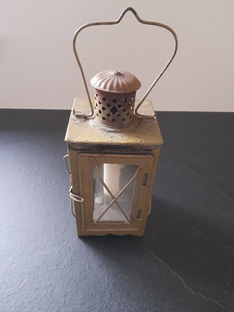 Militaire lamp met kaars, Ophalen of Verzenden, Landmacht, Nederland, Overige typen