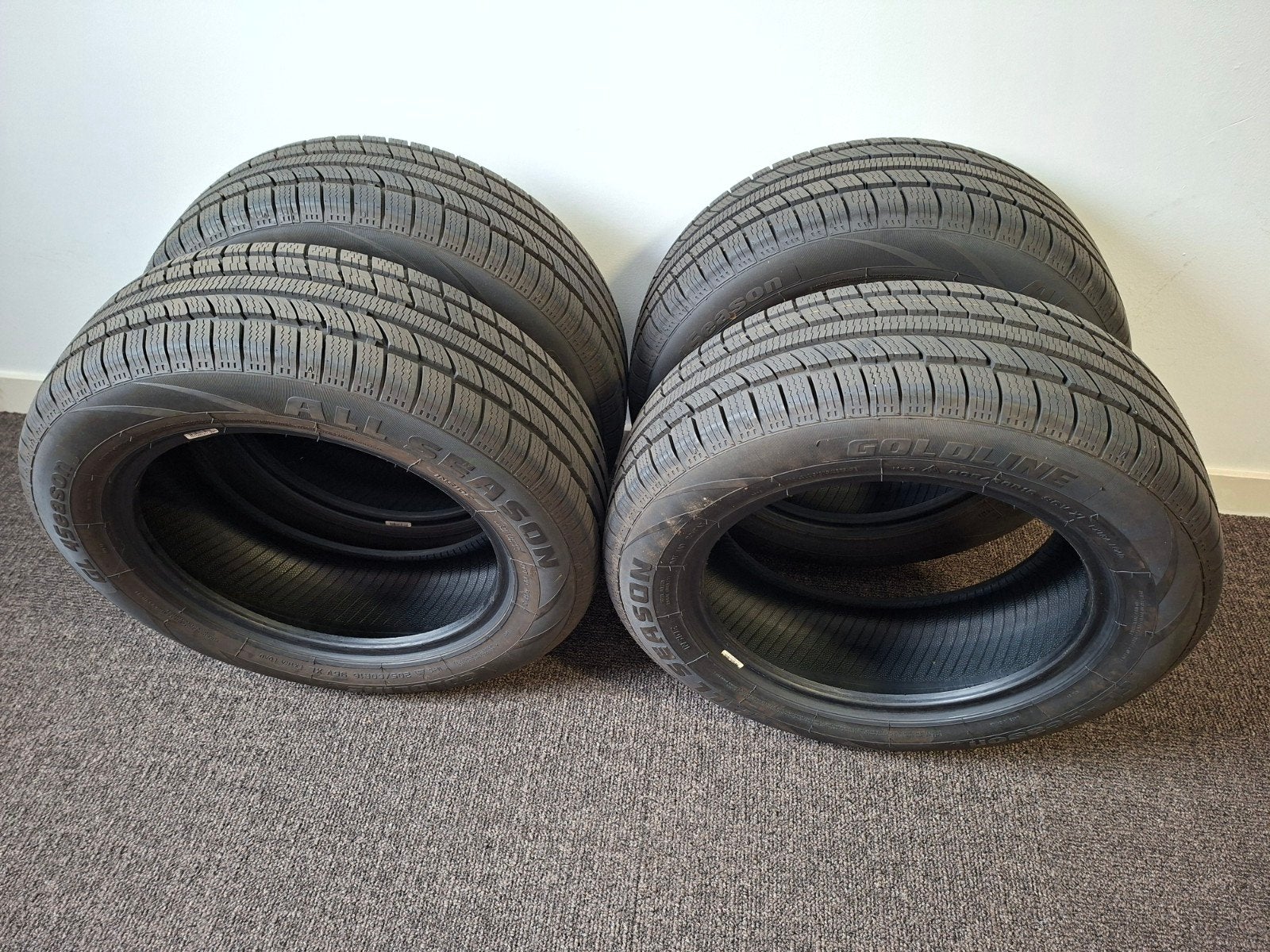 4x Goldline GL 4season XL 205/60VR16 96V All Season Banden, Ophalen, 16 inch, Nieuw, 205 mm