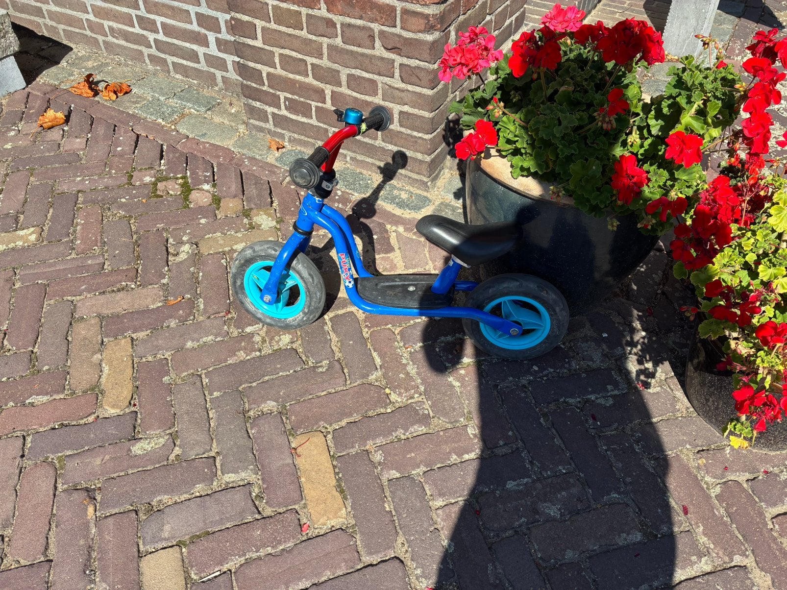 Loopfiets puky, Ophalen, Gebruikt