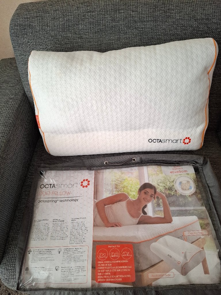 Hoofdkussen Octasmart NIEUW, Ophalen, Eenpersoons, Wit, Nieuw