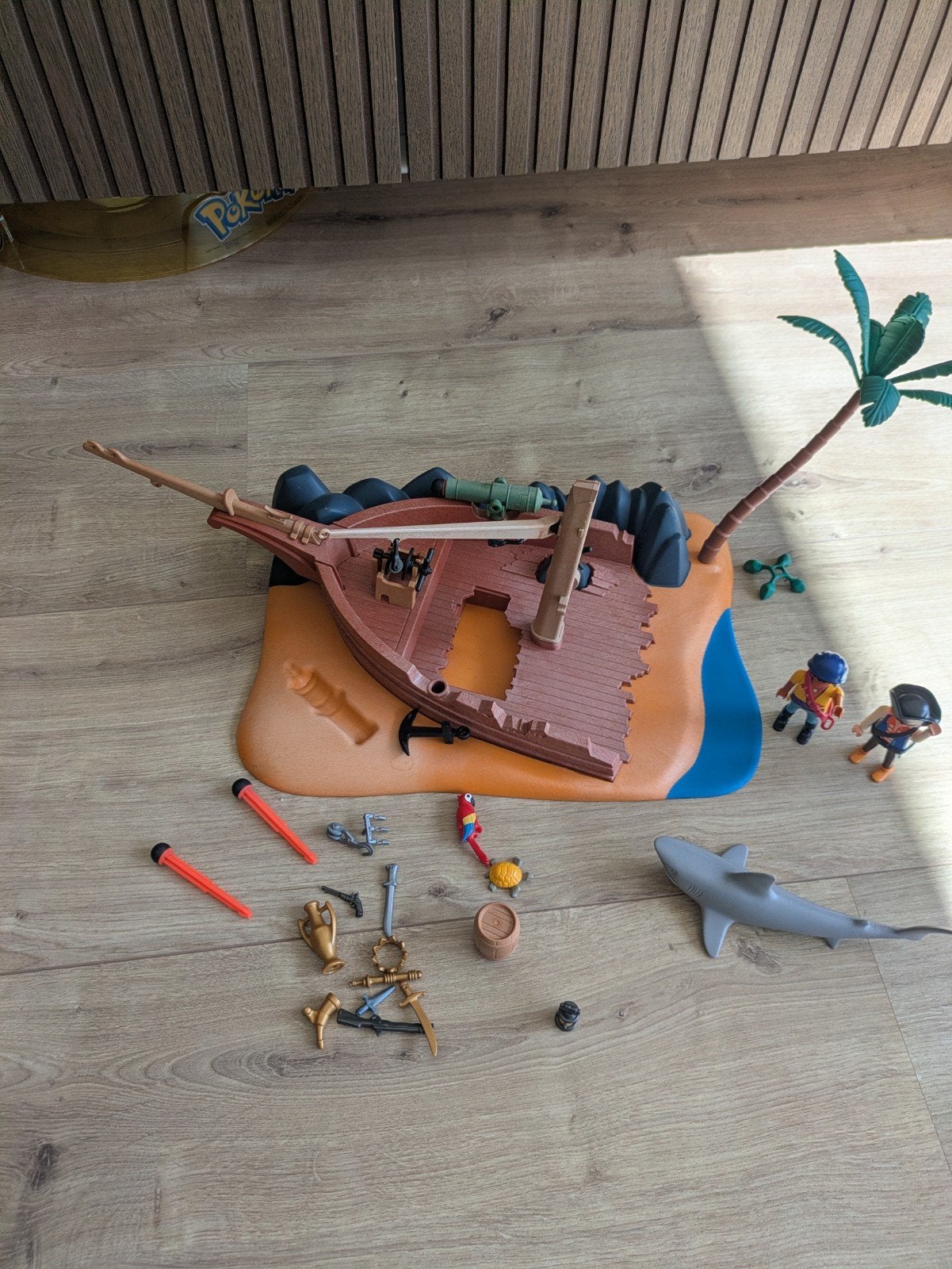 Playmobil 4136 Pirateneiland, Kinderen en Baby's, Speelgoed | Playmobil, Pirates, Gebruikt, Complete set, Ophalen of Verzenden