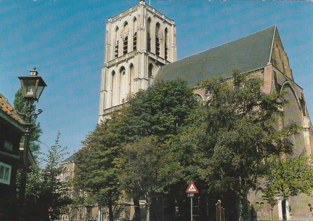 BRIELLE Catharijne Kerk, Verzenden, 1980 tot heden, Gelopen, Zuid-Holland