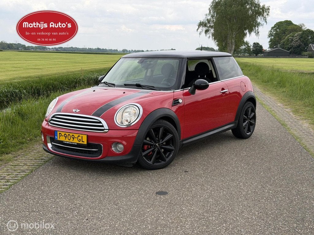 Mini Mini 1.6 Cooper Airco! Goed onderhouden! Clima nette au, Voorwielaandrijving, Euro 5, 40 €/maand, 4 cilinders