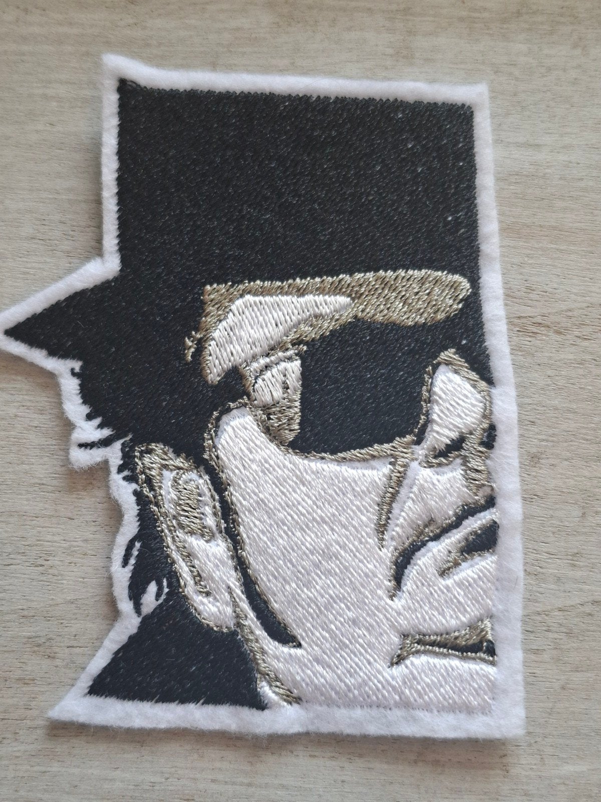 Andre Hazes Strijkpatroon - 10x8 cm Geborduurd, Ophalen of Verzenden, Nieuw, Overige applicaties