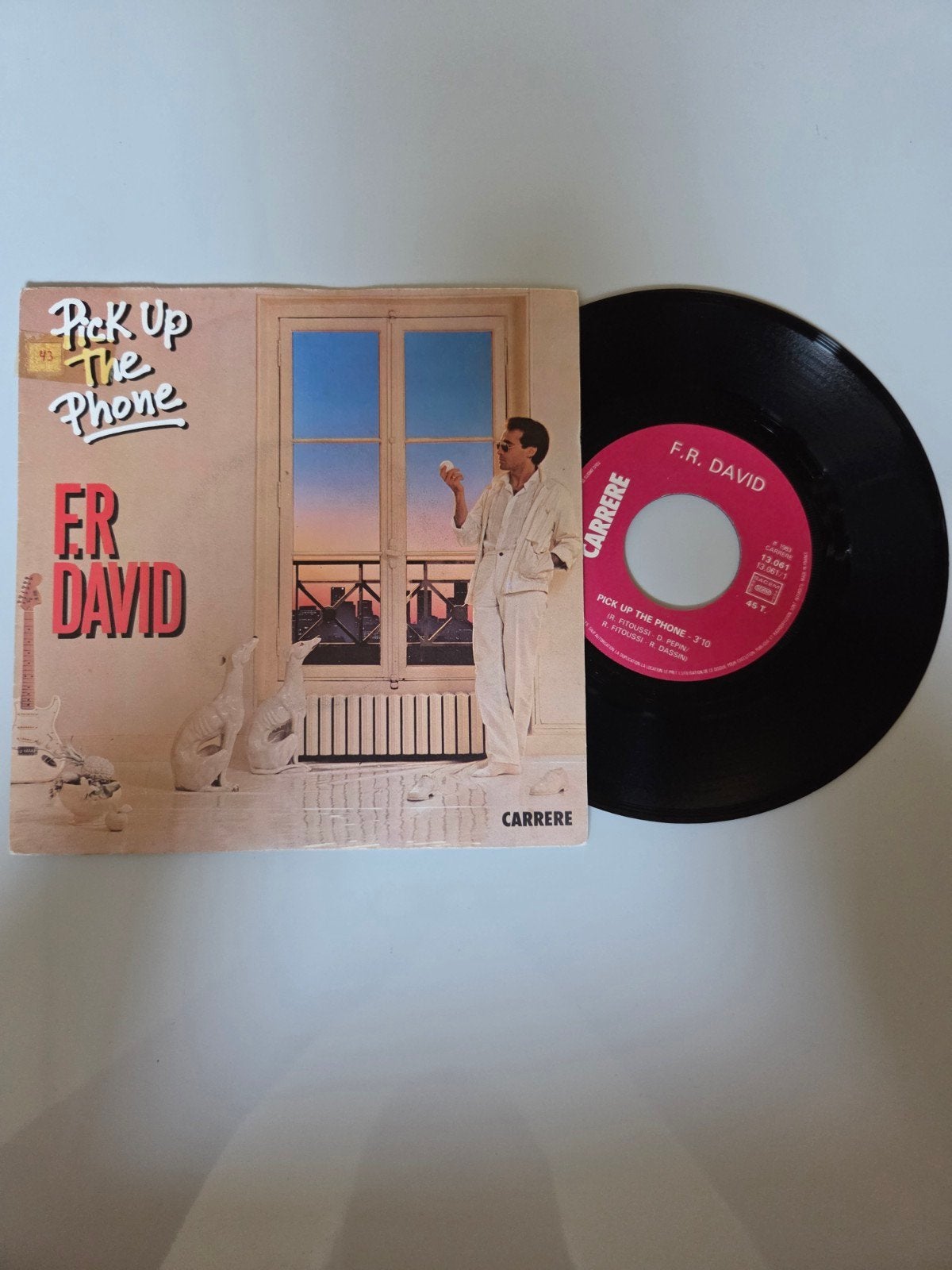 F.R David - Pick up the phone, Cd's en Dvd's, Ophalen of Verzenden, Gebruikt, 7 inch, Pop