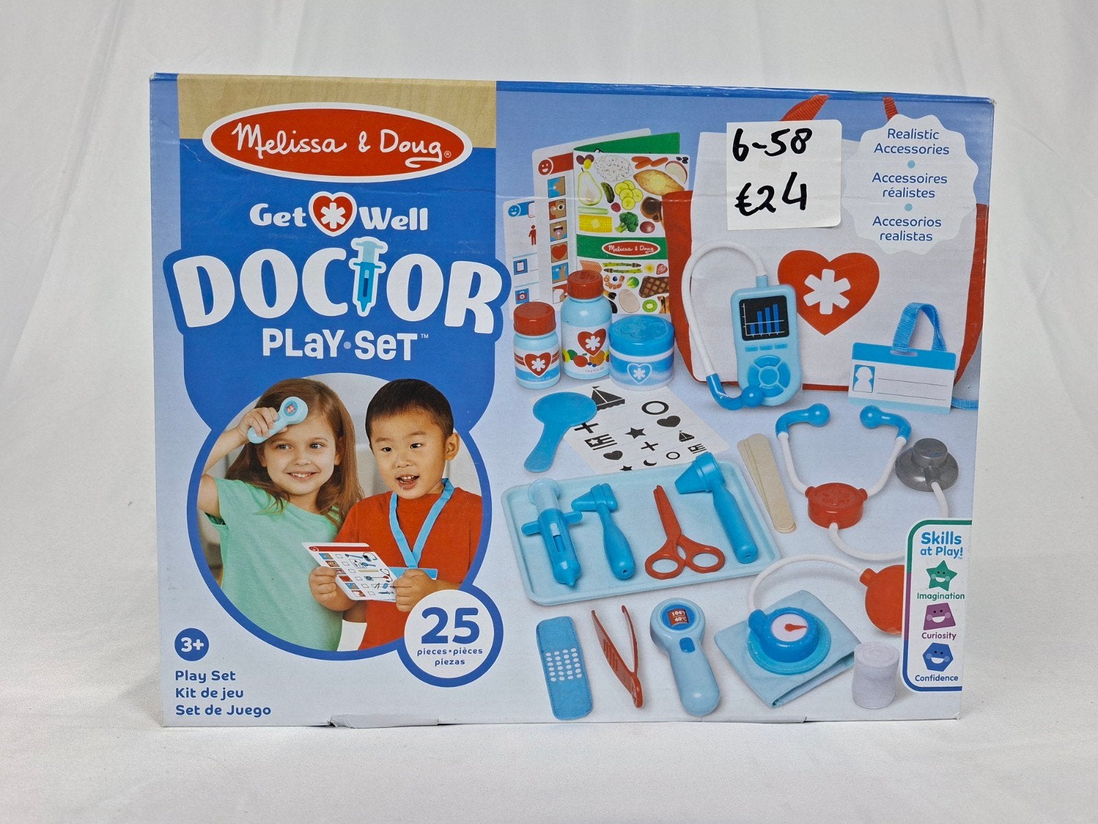 Melissa & Doug get well doctor playset, nieuw in doos, -, -, Nieuw, Ophalen of Verzenden