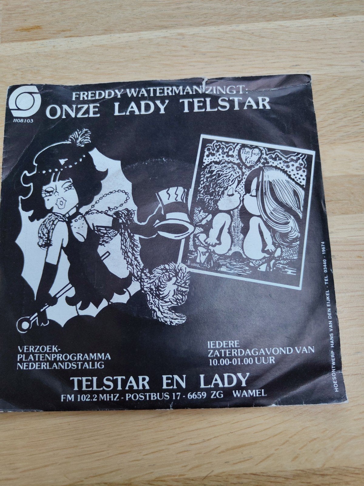 Freddy Waterman zingt onze lady telstar, Cd's en Dvd's, Gebruikt, 7 inch, Ophalen of Verzenden, Nederlandstalig
