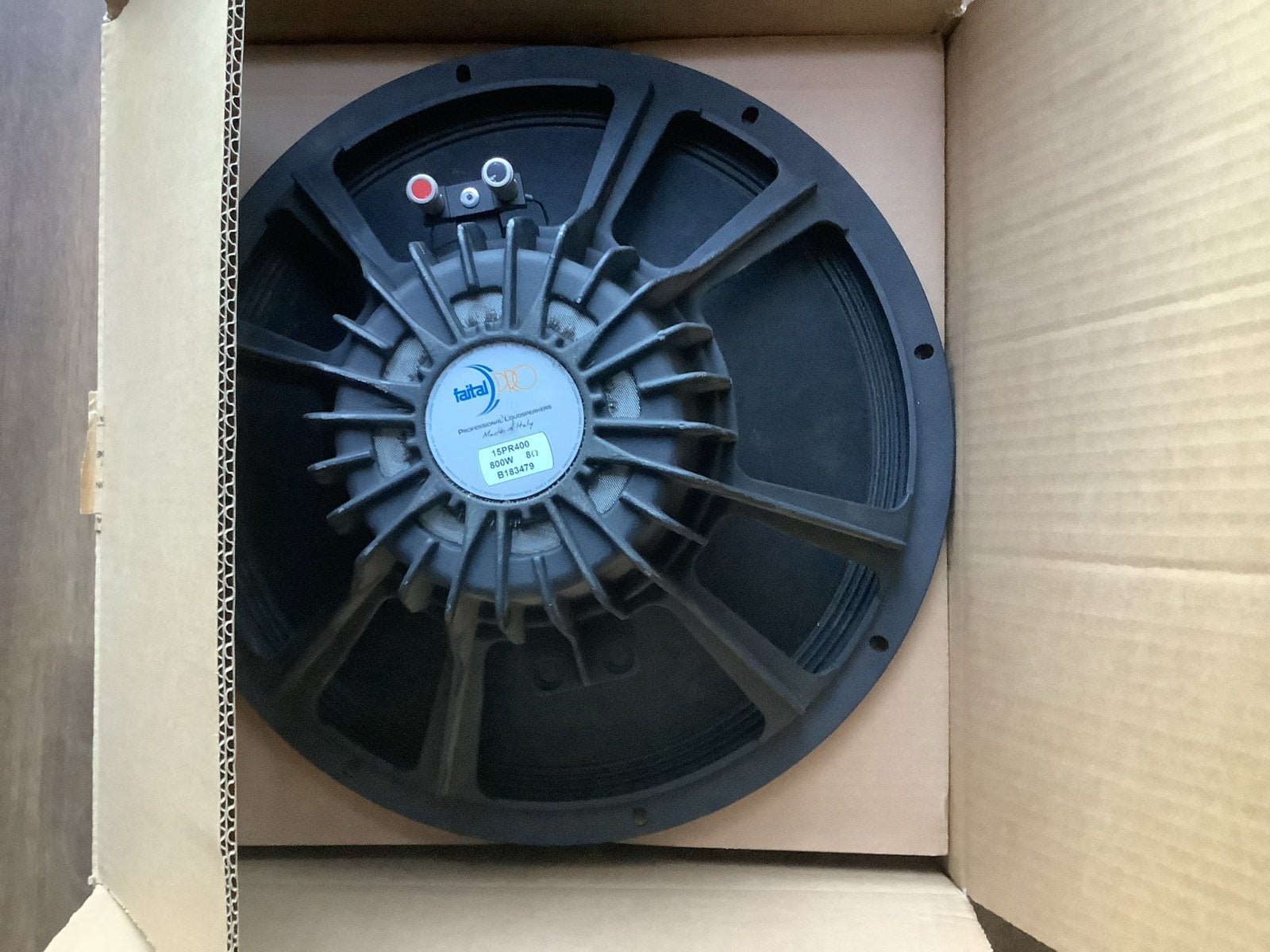 Faital Pro 15PR400 speakers - Nieuw paar, Audio, Tv en Foto, Luidsprekers, Overige typen, Nieuw, Ophalen of Verzenden, 150 watt of meer