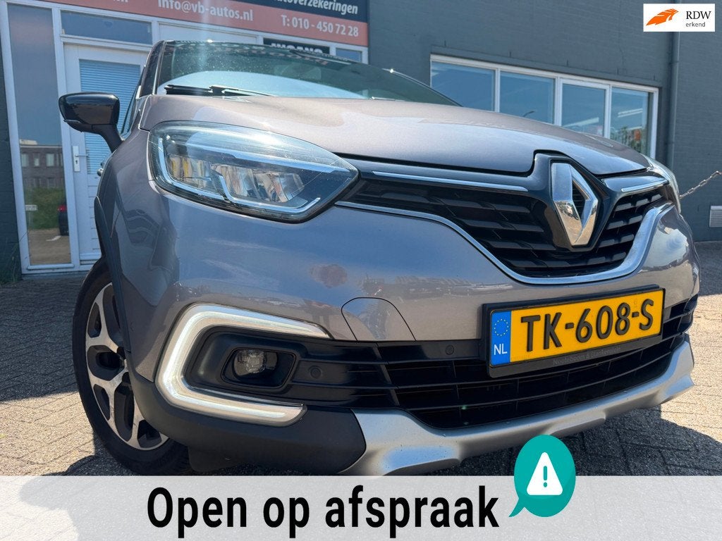 Renault Captur 0.9 TCe Intens met parkeersensoren en navigat, Auto's, Renault, Voorwielaandrijving, 898 cc, Stof, Gebruikt