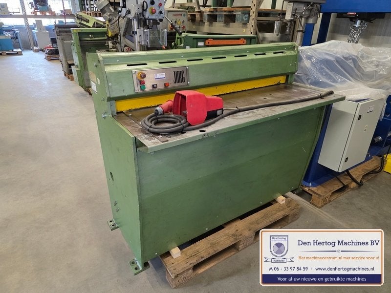Knipschaar plaatschaar compact 2-3-4mm guillotineschaar JORG, Ophalen, Gebruikt