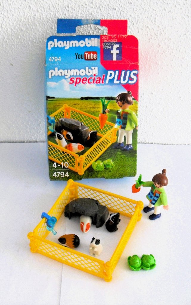 Playmobil 4794 Meisje met Cavia’s, Kinderen en Baby's, Complete set, Special plus, Ophalen of Verzenden, Zo goed als nieuw