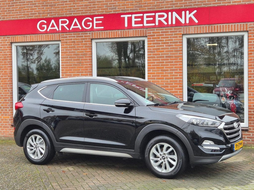 Hyundai Tucson 1.6 GDi Comfort 132PK 5drs clima, cruise, nav, Auto's, Hyundai, Voorwielaandrijving, Stof, Gebruikt, Euro 6
