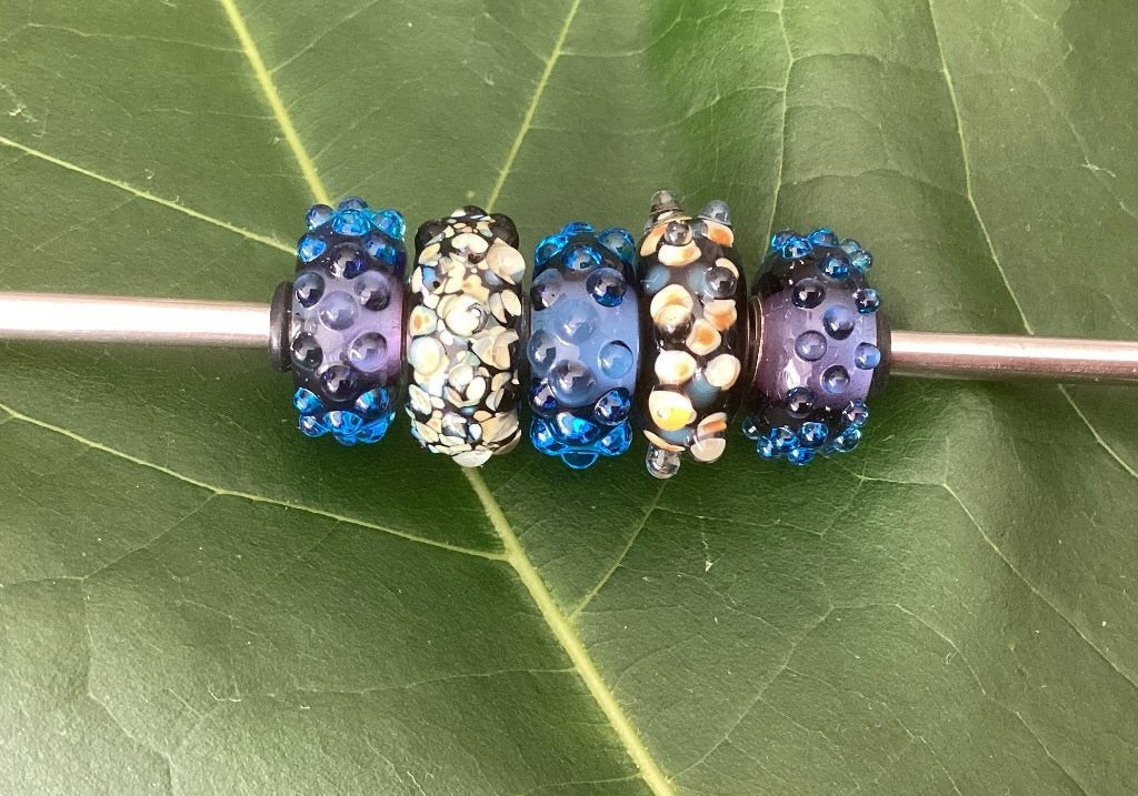 Trollbeads Blue Fizz & Milan, Ophalen of Verzenden, Nieuw, Glas of Kristal, Trollbeads