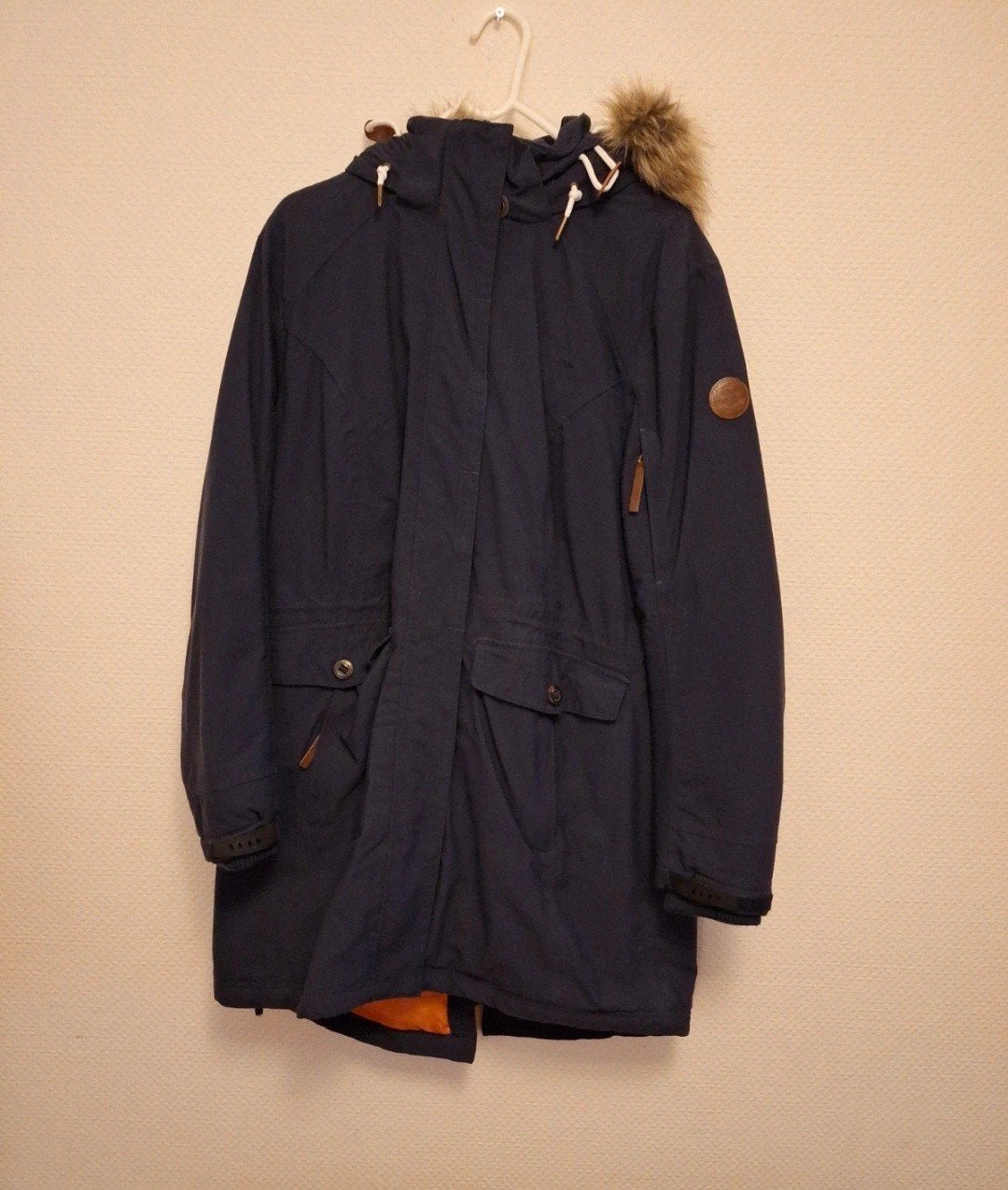 Parka Human Nature XL, Blauw, Maat 46/48 (XL) of groter, Ophalen of Verzenden, Zo goed als nieuw