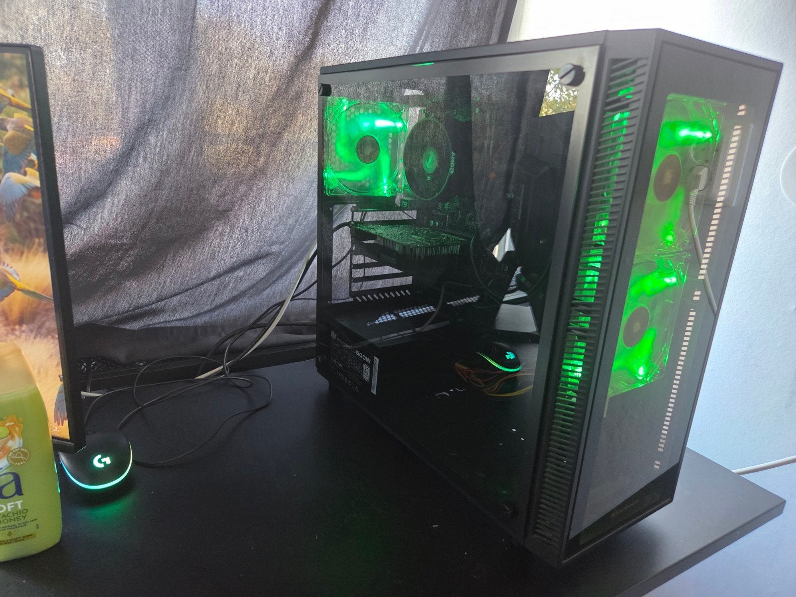 Gaming PC | Ryzen 5 2600X | GTX 1050 Ti 4GB | 16GB RAM |, Computers en Software, Ophalen of Verzenden, Zo goed als nieuw, Gaming
