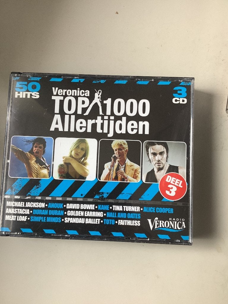 Veronica top 1000 allertijden (deel 3) 3 cd’s., Cd's en Dvd's, Cd's | Verzamelalbums, Ophalen of Verzenden, Zo goed als nieuw