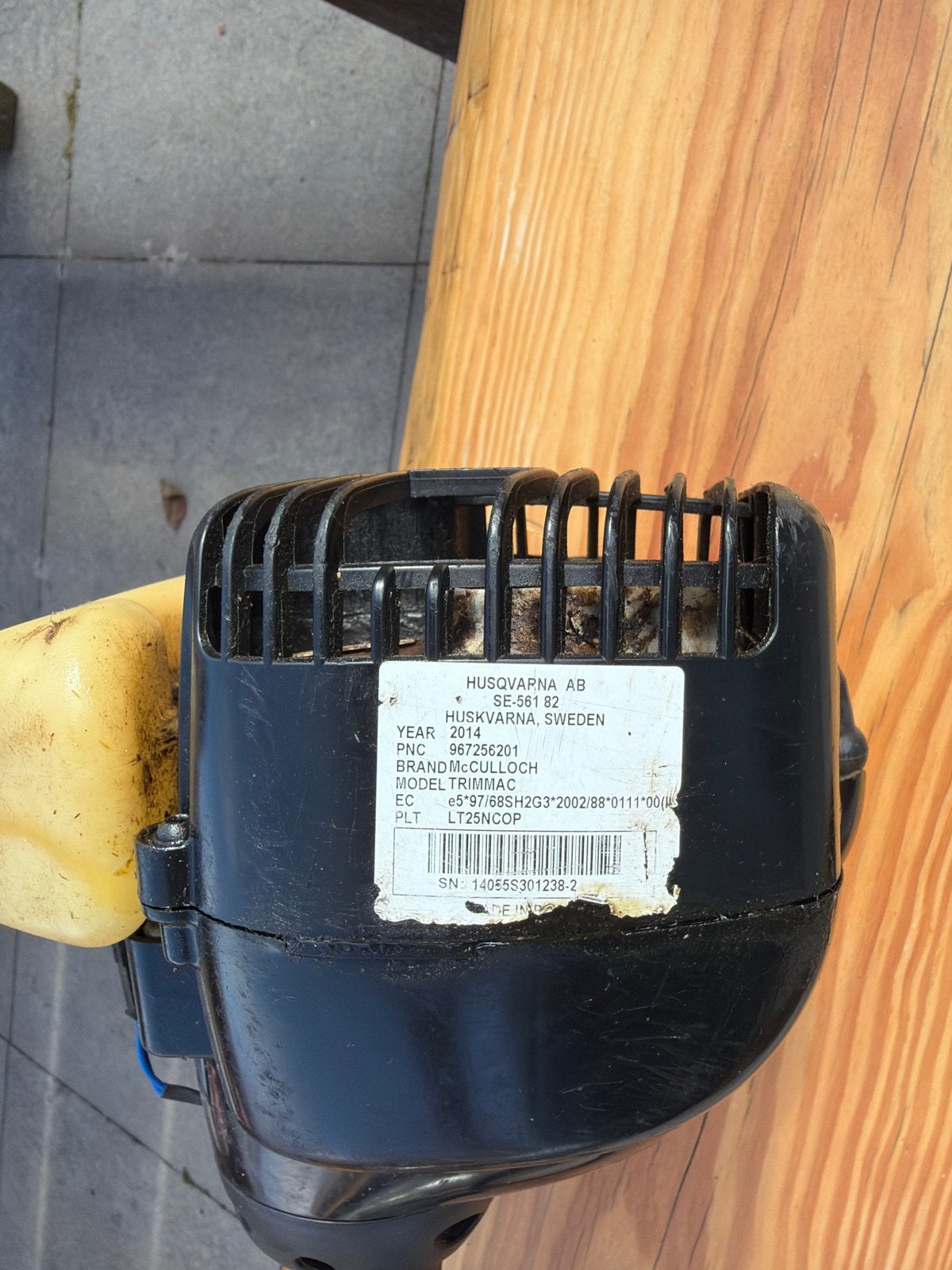 Mcculloch  Trimmac Benzine Grastrimmer, Ophalen, Gebruikt, 10 tot 30 cm, Benzine