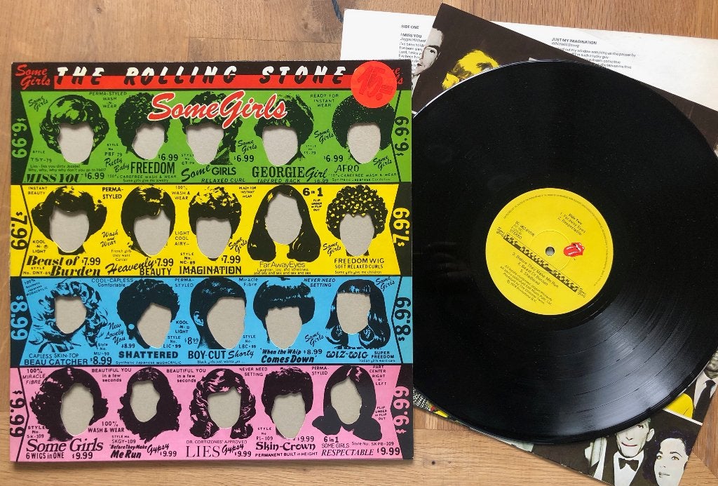 ROLLING STONES - Some girls ( LP; Sweden ), Cd's en Dvd's, Vinyl | Rock, LP, Ophalen of Verzenden, Zo goed als nieuw, Classic Rock