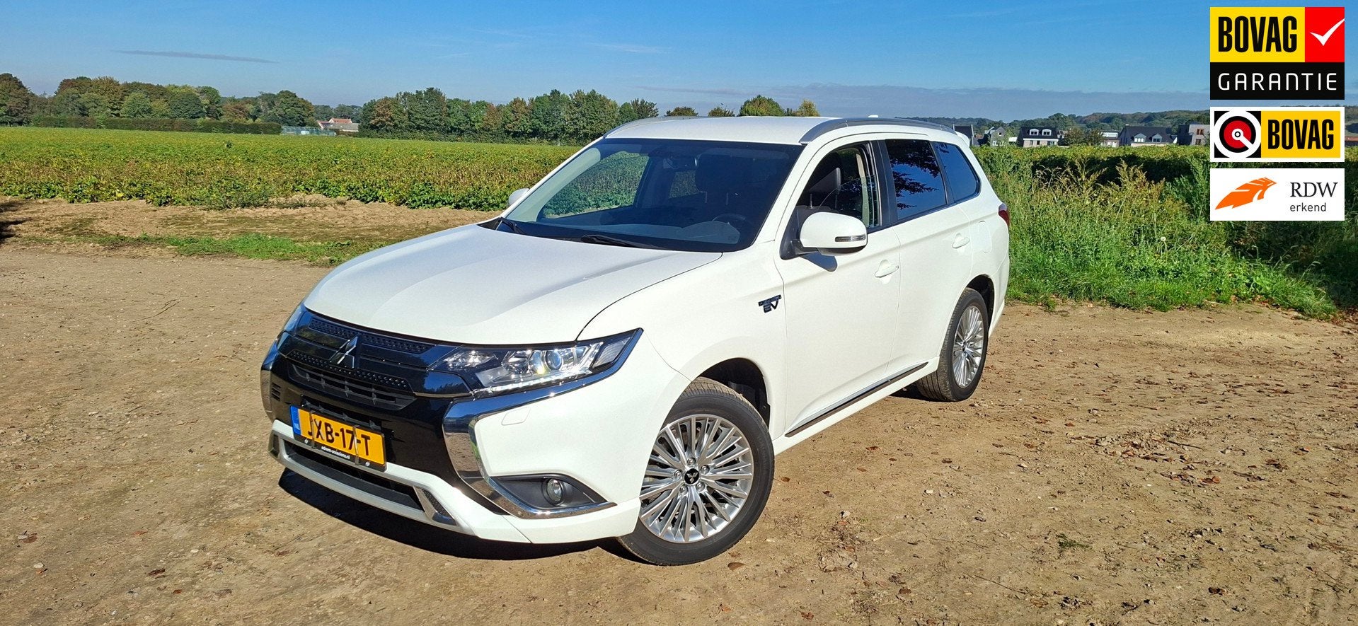 Mitsubishi Outlander 2.4 PHEV S-Edition BOVAG - Apple Carpla, Auto's, Dealer onderhouden, 135 pk, 4 cilinders, Alcantara