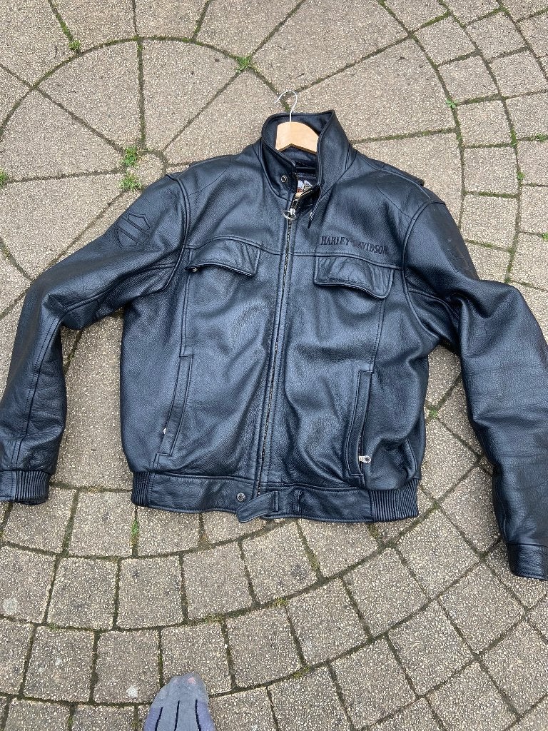 Harley Davidson leren motor jas, Dames, Jas | leer, Harley Davidson, Ophalen of Verzenden