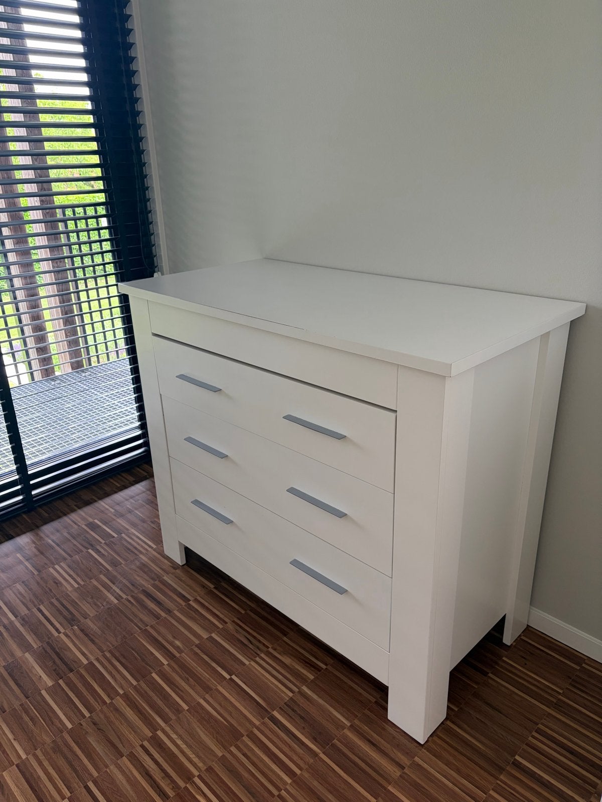 Witte commode/kast Coming Kids met 3 laden, Ophalen, Gebruikt, 50 tot 70 cm, 75 tot 100 cm