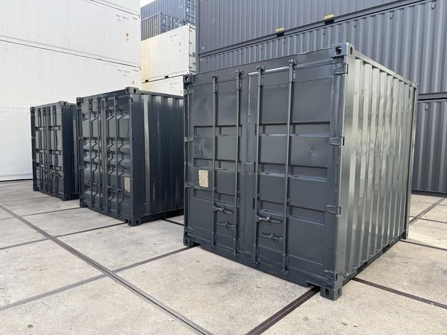Gebruikte 10ft opslag zeecontainer, Ophalen, Active Container Services BV, Info@activecontainers.nl, Rederijweg 18, 4906 CX Oosterhout