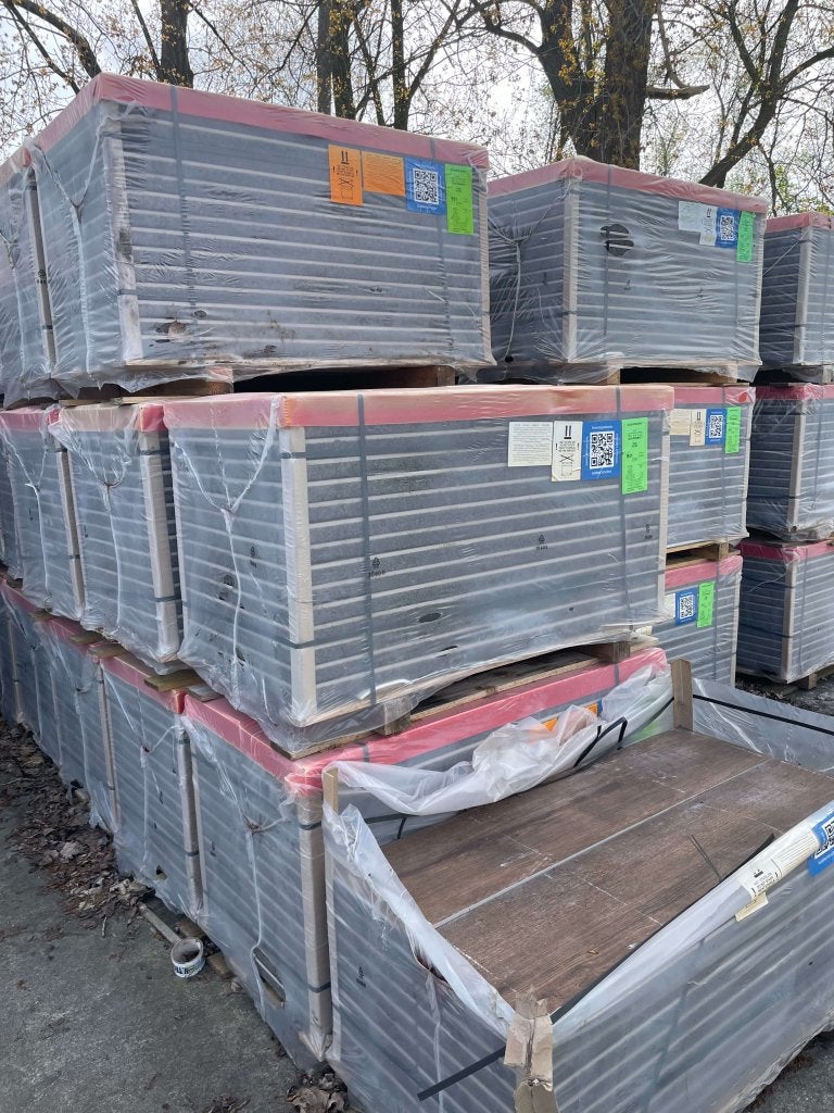 Restpartij GeoCeramica planken 30x120 Trae Beige, Niet ingevuld, Keramiek, Niet ingevuld, Nieuw