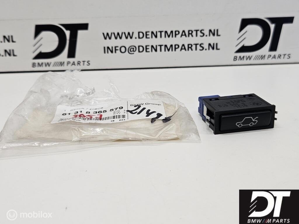 Kofferbak schakelaar BMW E46 E39 E38 E53 E85 E86 61318365579, Auto-onderdelen, Dashboard en Schakelaars, Nieuw, Ophalen of Verzenden