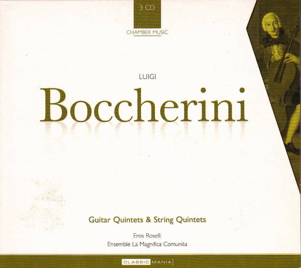 Luigi Boccherini Guitar Quintets &  String Quintets  3 cd, Ophalen of Verzenden, Classicisme, Zo goed als nieuw, Overige typen