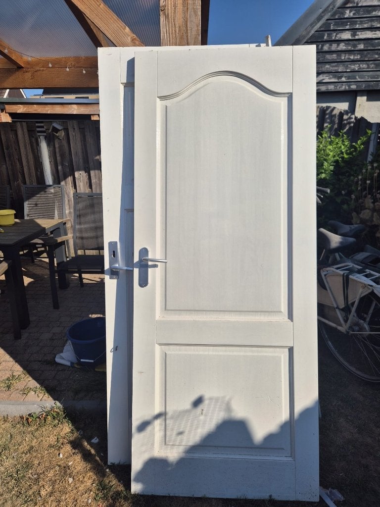 Houten binnendeuren, Ophalen, Gebruikt, 80 tot 100 cm, Binnendeur