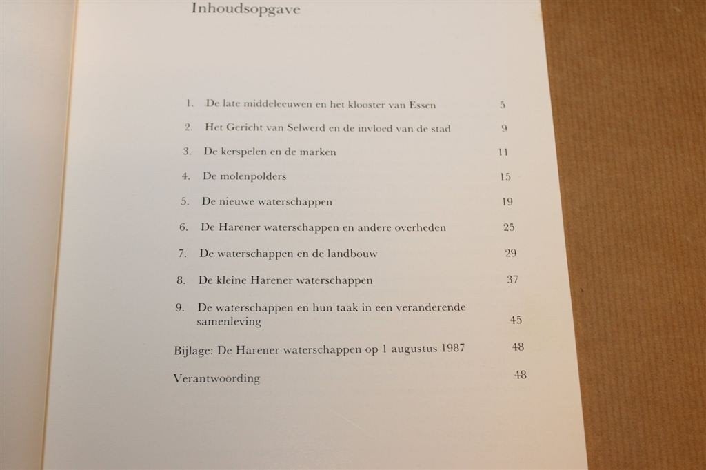 Haren tussen Hunze en Aa — Geschiedenis Harener Waterstaat, Ophalen of Verzenden, Gelezen