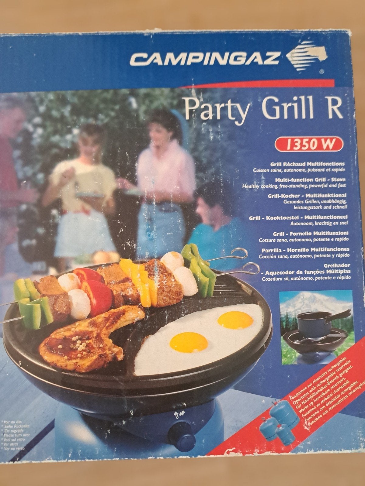 Te koop camping party grill., Caravans en Kamperen, Kampeeraccessoires, Ophalen