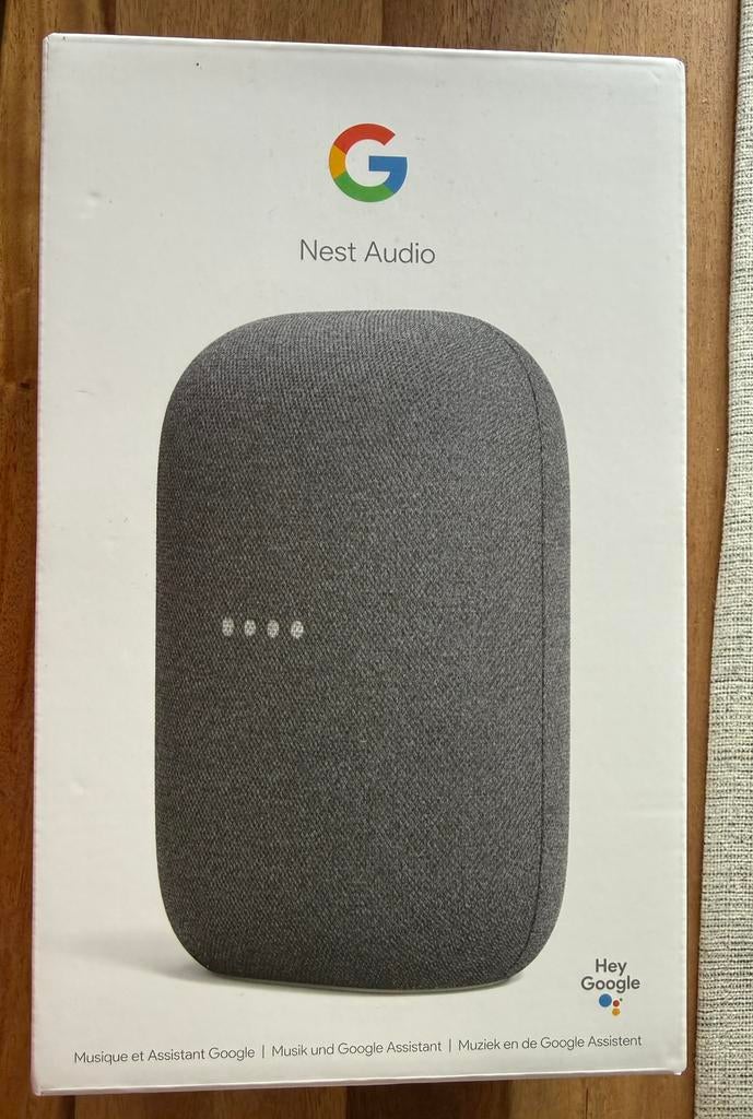 Google Nest Audio (nieuwstaat), Audio, Tv en Foto, Luidsprekers, Overige merken, Overige typen, Ophalen of Verzenden, Zo goed als nieuw