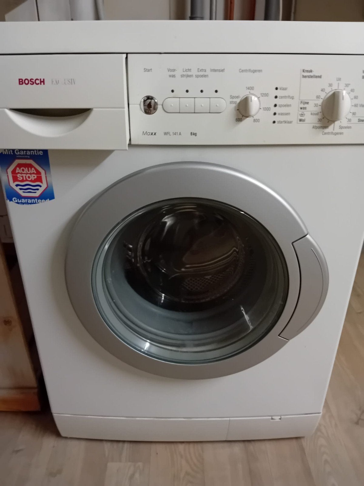 Bosch Maxx WFL 141 A Wasmachine - 6kg, 1400 toeren, Witgoed en Apparatuur, Wasmachines, Ophalen, Gebruikt, Wolwasprogramma, Voorlader