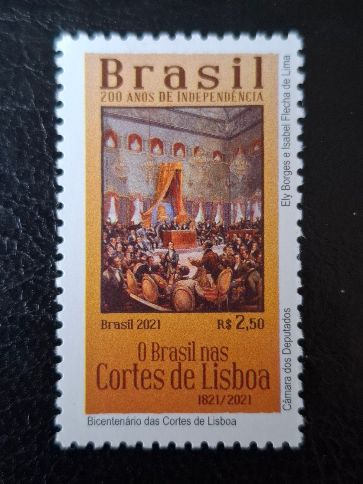 Brazilië 2021 Lisbon Court, Ophalen of Verzenden, Postfris, Zuid-Amerika