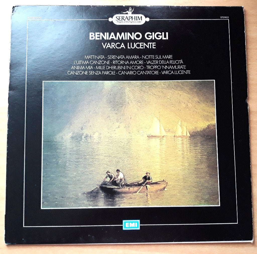Beniamino Gigli ‎– Varca Lucente - Nieuwstaat LP, LP, Opera of Operette, Ophalen of Verzenden, Zo goed als nieuw