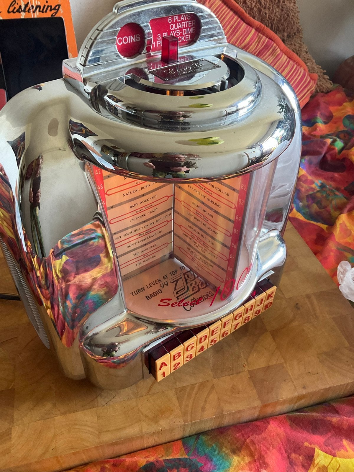 Classic Collector's Edition Jukebox Radio CR9, Ophalen of Verzenden, Gebruikt, 1970 tot heden, Overige merken