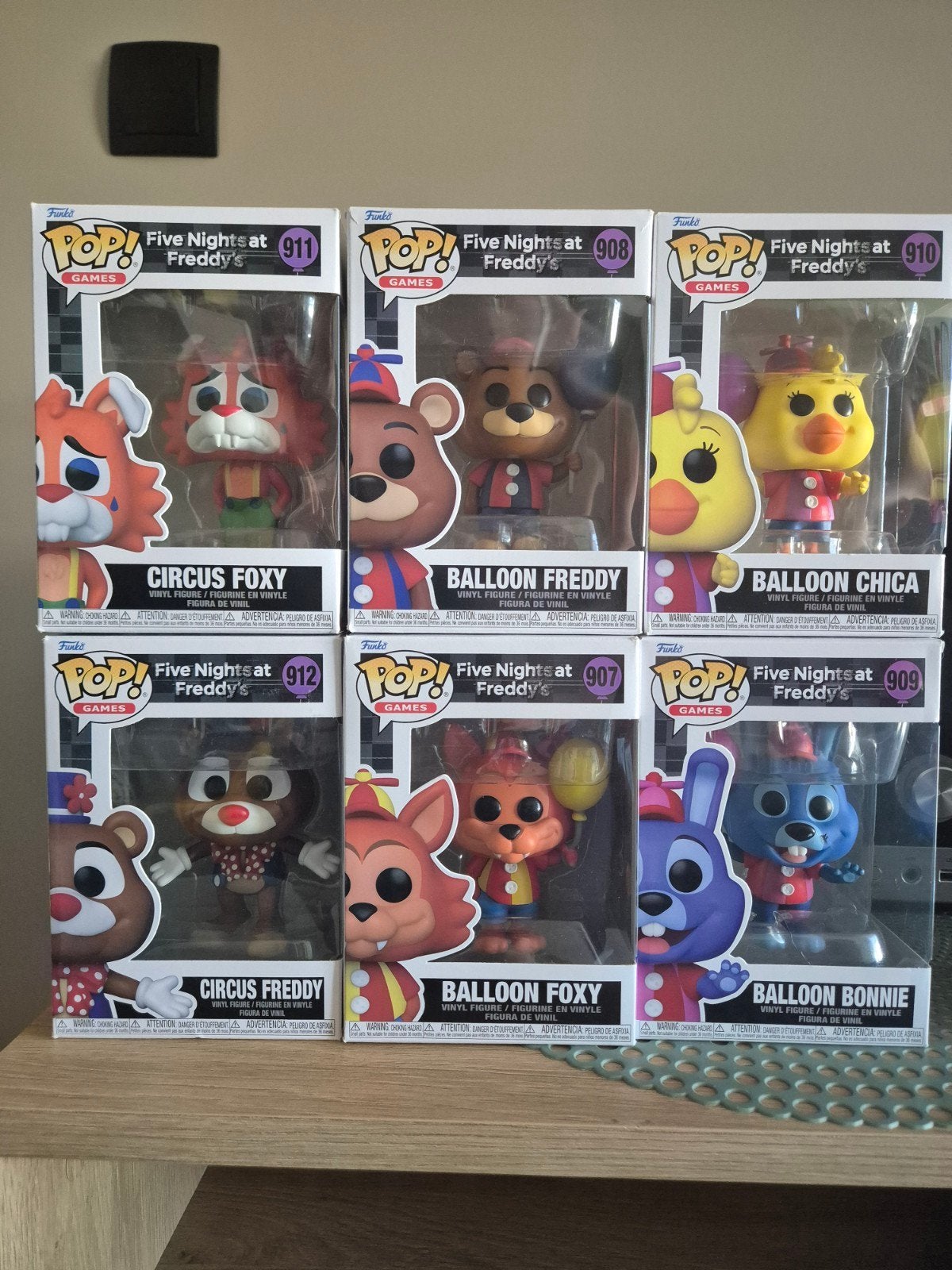 Funko Pop FNAF Collectie, Ophalen, Nieuw