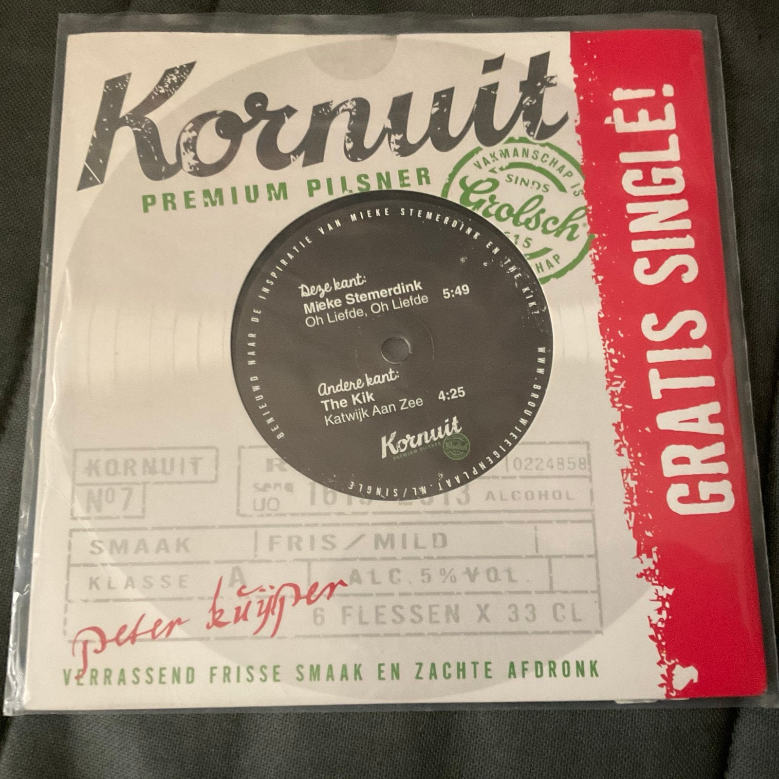 Kornuit Presenteert: Mieke Stemerdink & The Kik (nieuw in v), 7 inch, Geseald, Ophalen of Verzenden, EP