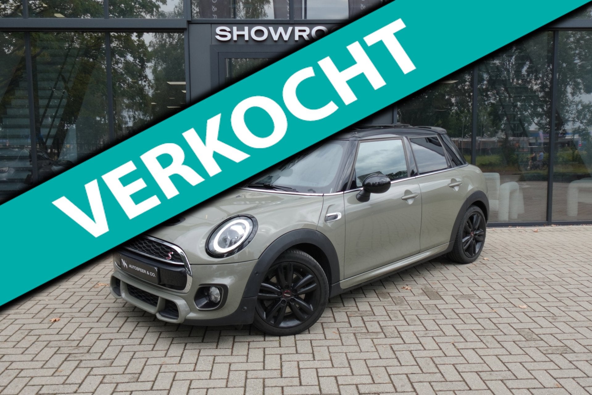MINI 5-Deurs Cooper S 2.0 Pepper PANO NAVI LED VOL, Auto's, Voorwielaandrijving, Gebruikt, Zwart, Alcantara