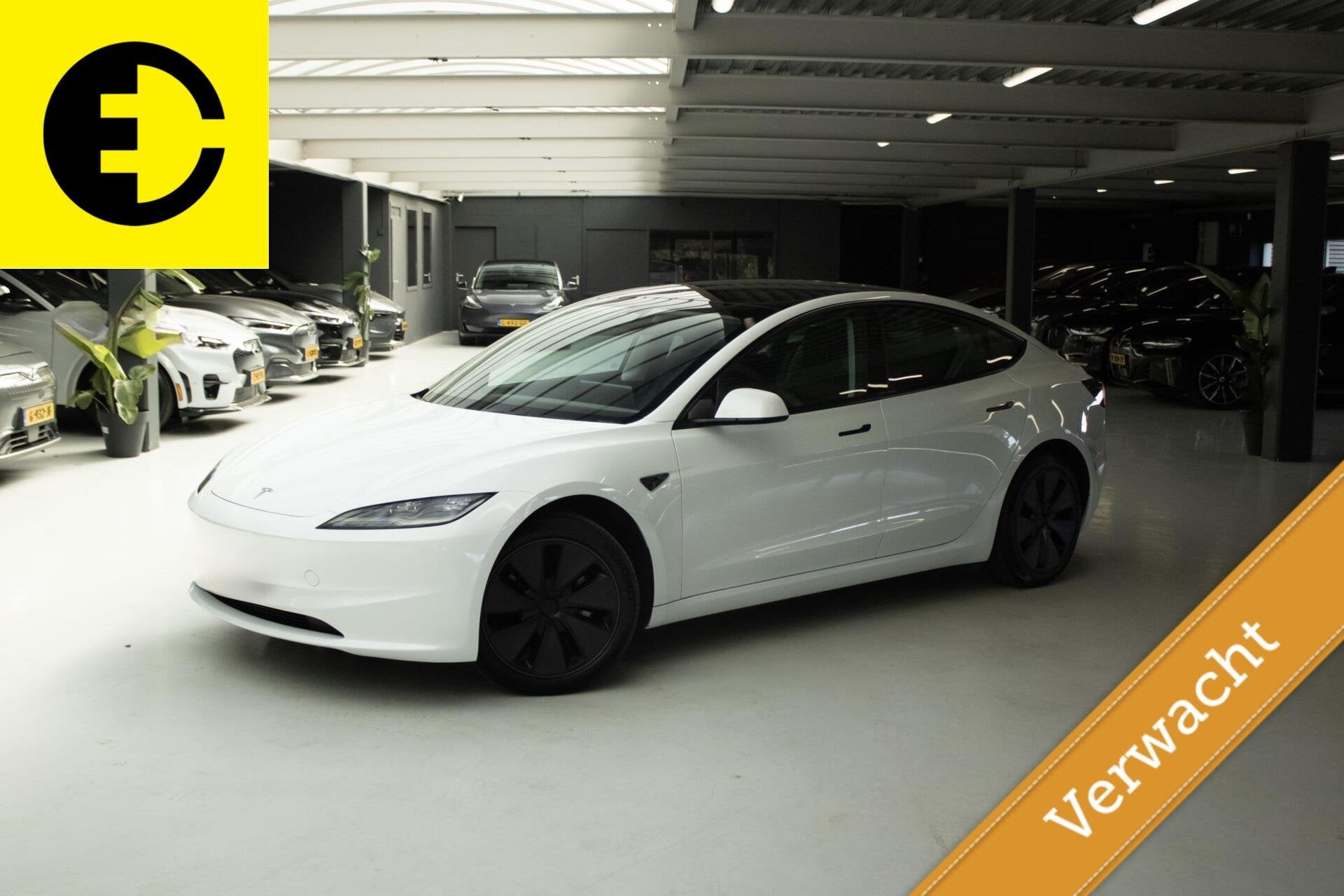 Tesla Model 3 Premium Long Range AWD| Highland| 78 kWh | 250, Automaat, Gebruikt, Zwart, Wit