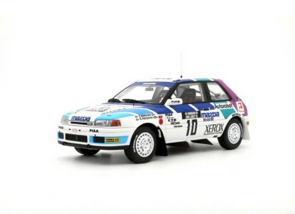 MAZDA 323 GTX GR.A 1000 LAKES 1991 OTTO MOBILE 1/18 OT1099