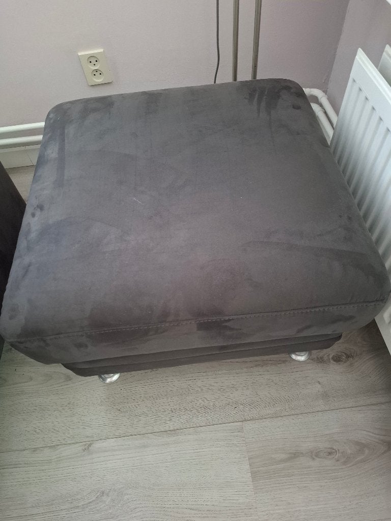 Hocker, Huis en Inrichting, Banken | Voetenbanken en Poefen, Ophalen, Gebruikt, Vierkant, 75 tot 100 cm